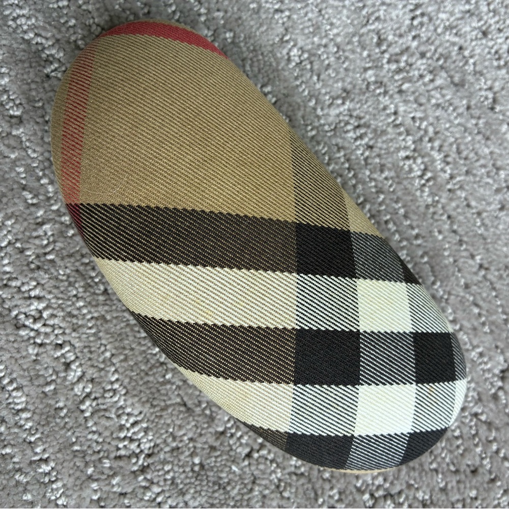 Burberry Plaid Large Eyeglass Case